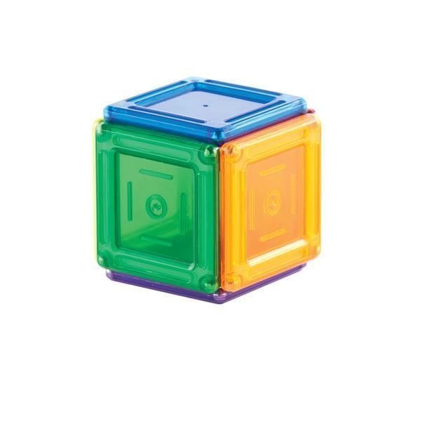 Магнітний конструктор Guidecraft PowerClix Solids, 24 деталі (G9420) G9420 фото