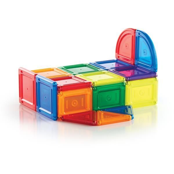 Магнітний конструктор Guidecraft PowerClix Solids, 24 деталі (G9420) G9420 фото