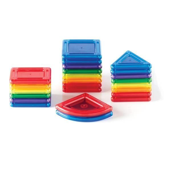 Магнітний конструктор Guidecraft PowerClix Solids, 24 деталі (G9420) G9420 фото