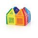 Магнітний конструктор Guidecraft PowerClix Solids, 24 деталі (G9420) G9420 фото 10