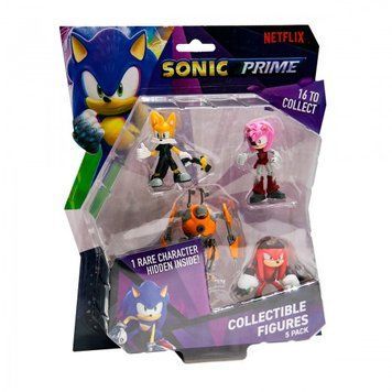 Набір ігрових фігурок Sonic Prime &ndash; Пригоди Тейлза SON2040A фото