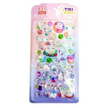 Набір 3D-наліпок Tiki Wiki серії Crystal &ndash; Тікі казка 25ESE009-02 фото
