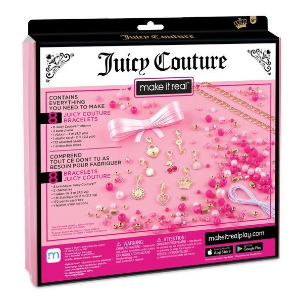 Juicy Couture: Набір для створення шарм-браслетів &laquo;Рожевий стиль&raquo; MR4413 фото