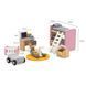 Дерев'яні меблі для ляльок Viga Toys PolarB Дитяча кімната (44036) 44036 фото 3