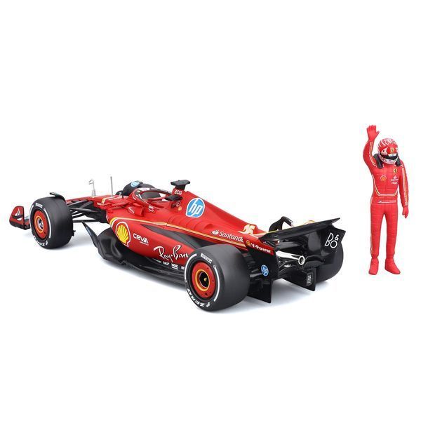 Автомодель з фігуркою &ndash; Ferrari SF-24 (2024) (1:24) 18-26823 фото