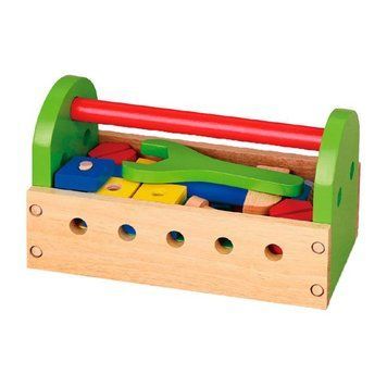 Дерев'яний набір Viga Toys Ящик з інструментами (50494) 50494 фото