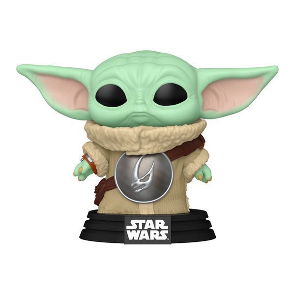 Ігрова фігурка Funko POP! серії Мандалорець - Ґроґу з бронею Брудорога 90447 фото