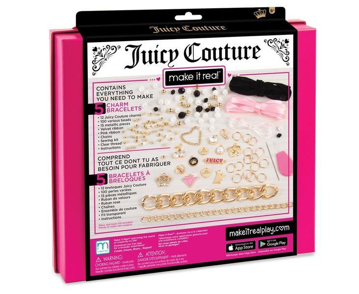 Juicy Couture: Набір для створення шарм-браслетів &ldquo;Королівський шарм&rdquo; MR4404 фото