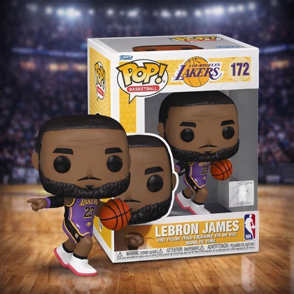 Ігрова фігурка Funko POP! серії NBA: Los Angeles Lakers - Леброн Джеймс 75117 фото