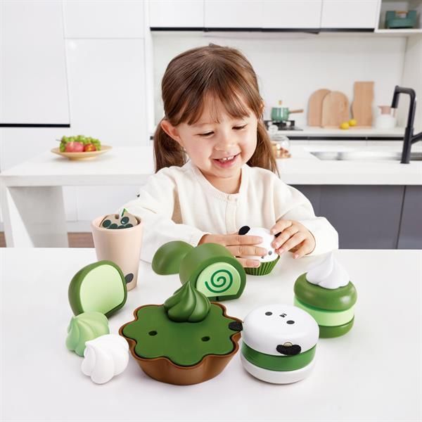 Іграшкові продукти Hape Десерти із зеленого чаю (E3195) E3195 фото