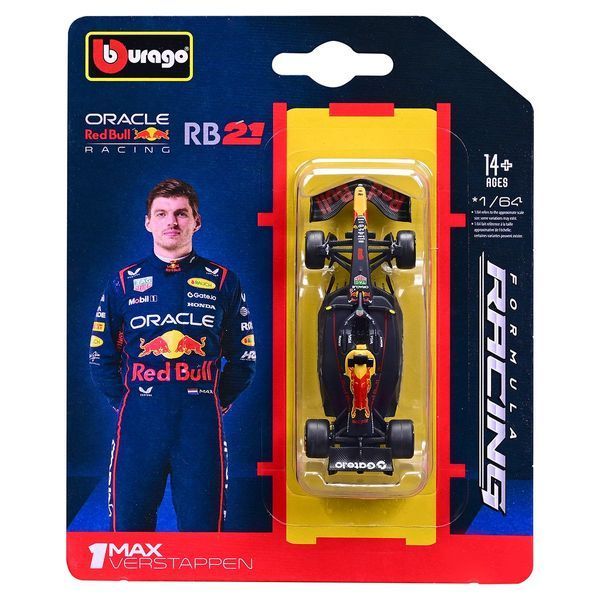 Автомодель - Red Bull Racing RB21 (2025) (1:64) 18-58003 фото