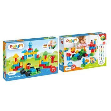Конструктор PolyM Місто 50 деталей (760007) 760007 фото
