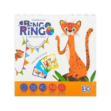 Настільна гра-лото "Bingo Ringo" GBR-01-01U українською мовою GBR-01-01U фото