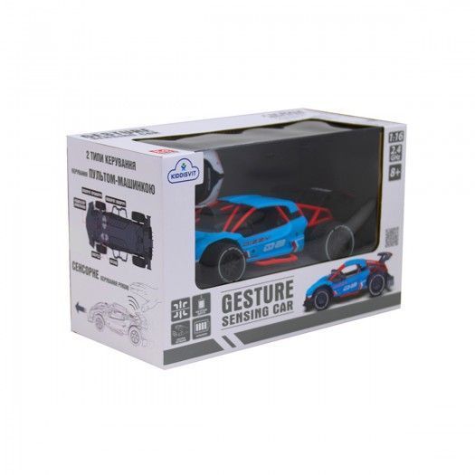 Автомобіль Gesture sensing з р/к та з сенсорним керуванням &ndash; Dizzy (блакитний, 1:16) SL-285RHB фото