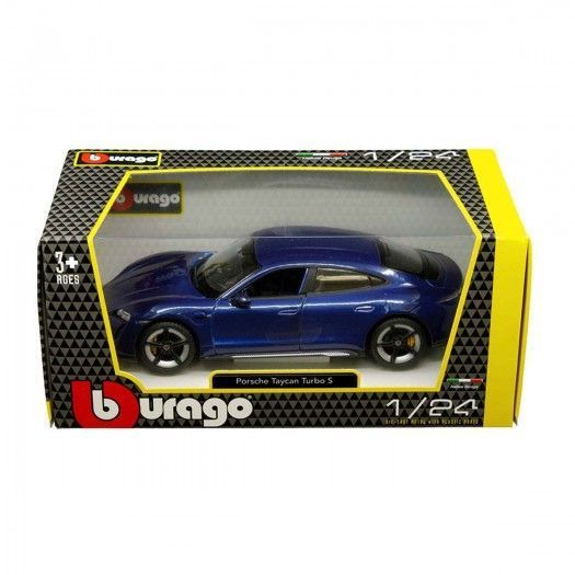 Автомодель - Porsche Taycan Turbo S (1:24) (в асортименті) 18-21098 фото