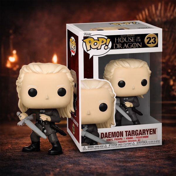 Ігрова фігурка Funko POP! серії Дім Дракона S4 - Деймон Тарґарієн з мечем 83464 фото